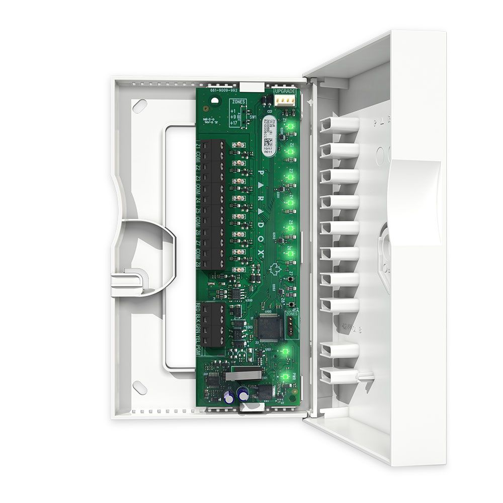 ZX82 Paradox 8 Zone Expansion Module, Plastic Enclosure